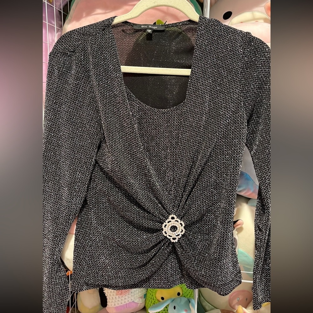 Blu Sage crushed tunic